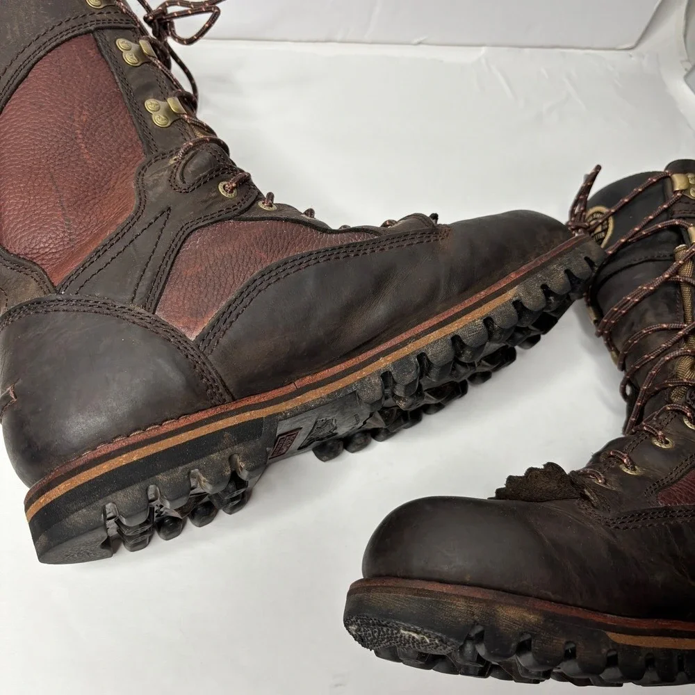 Red Wing Irish Setter 880 Mens 11.5 D Brown‎ Leather Elk Tracker Hunting Boots